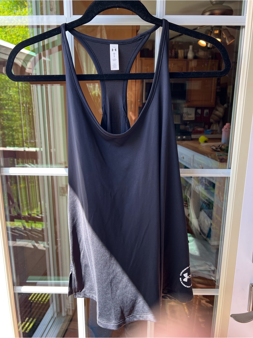 Under Armour Black Racerback Performance Tank